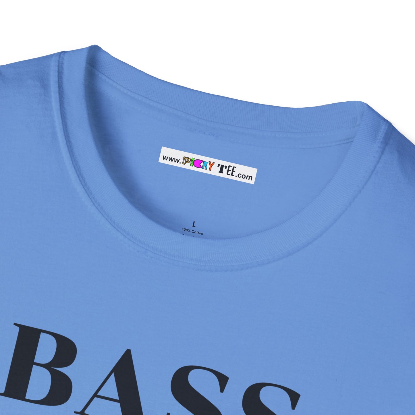 BASS HUGE BASS Unisex Softstyle 100% Cotton T-Shirt
