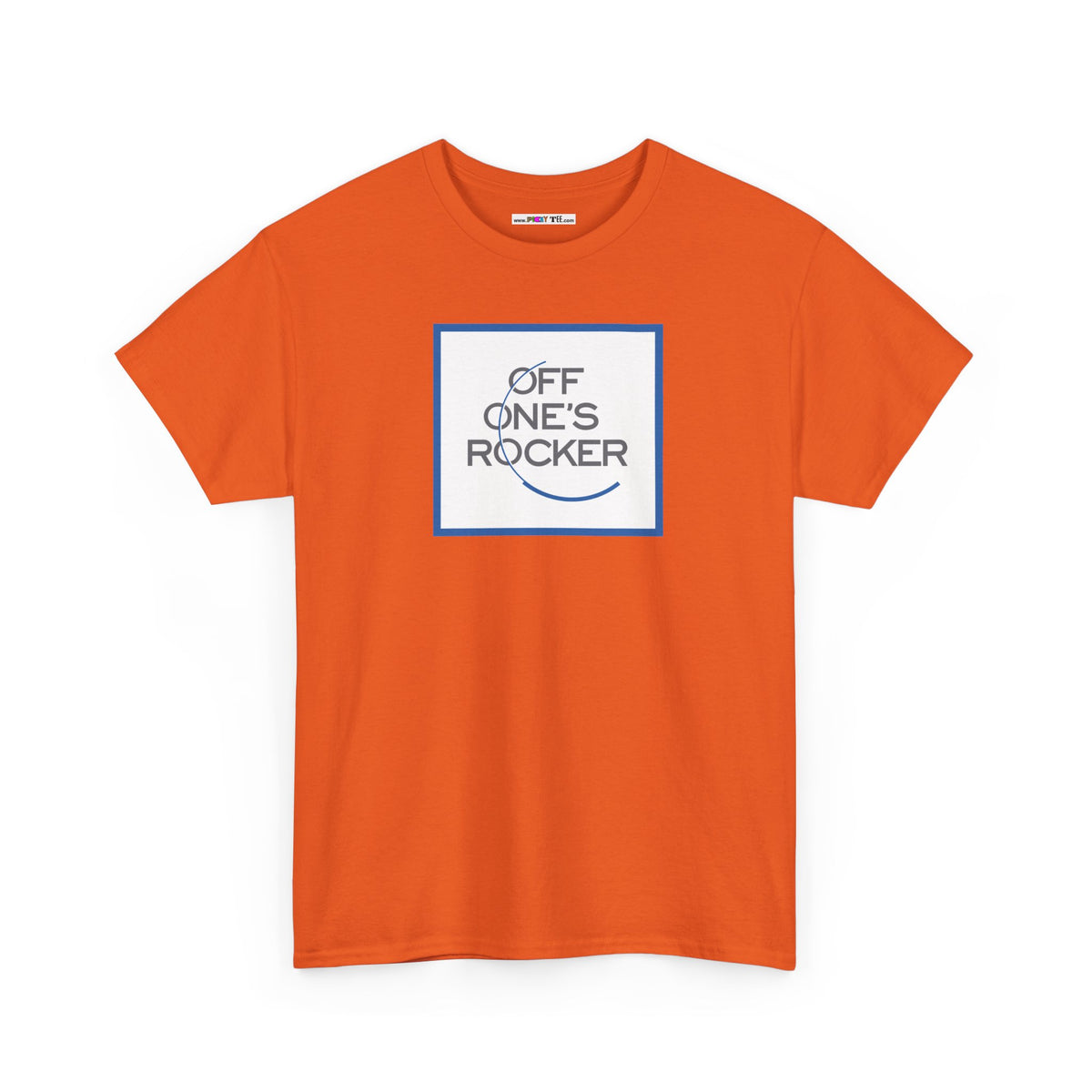 OFF ONE'S ROCKER Unisex Heavy Cotton Tee