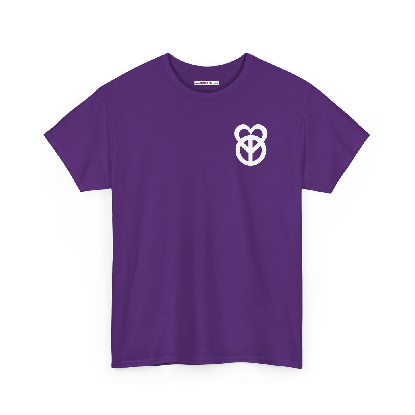 KEEP PEACE AND LOVE ON Unisex Heavy Cotton Tee