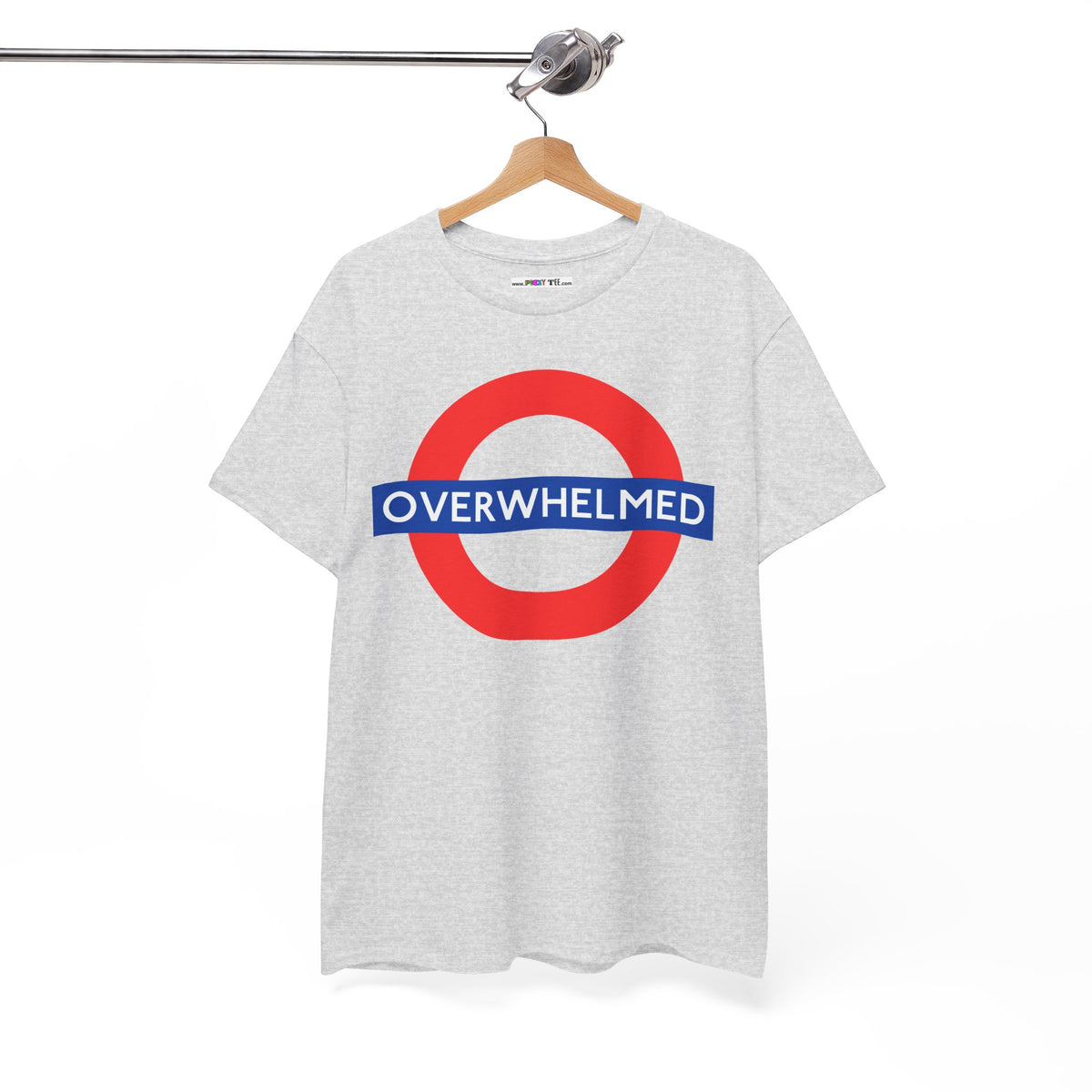 OVERWHELMED Unisex Heavy Cotton Tee