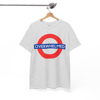 OVERWHELMED Unisex Heavy Cotton Tee