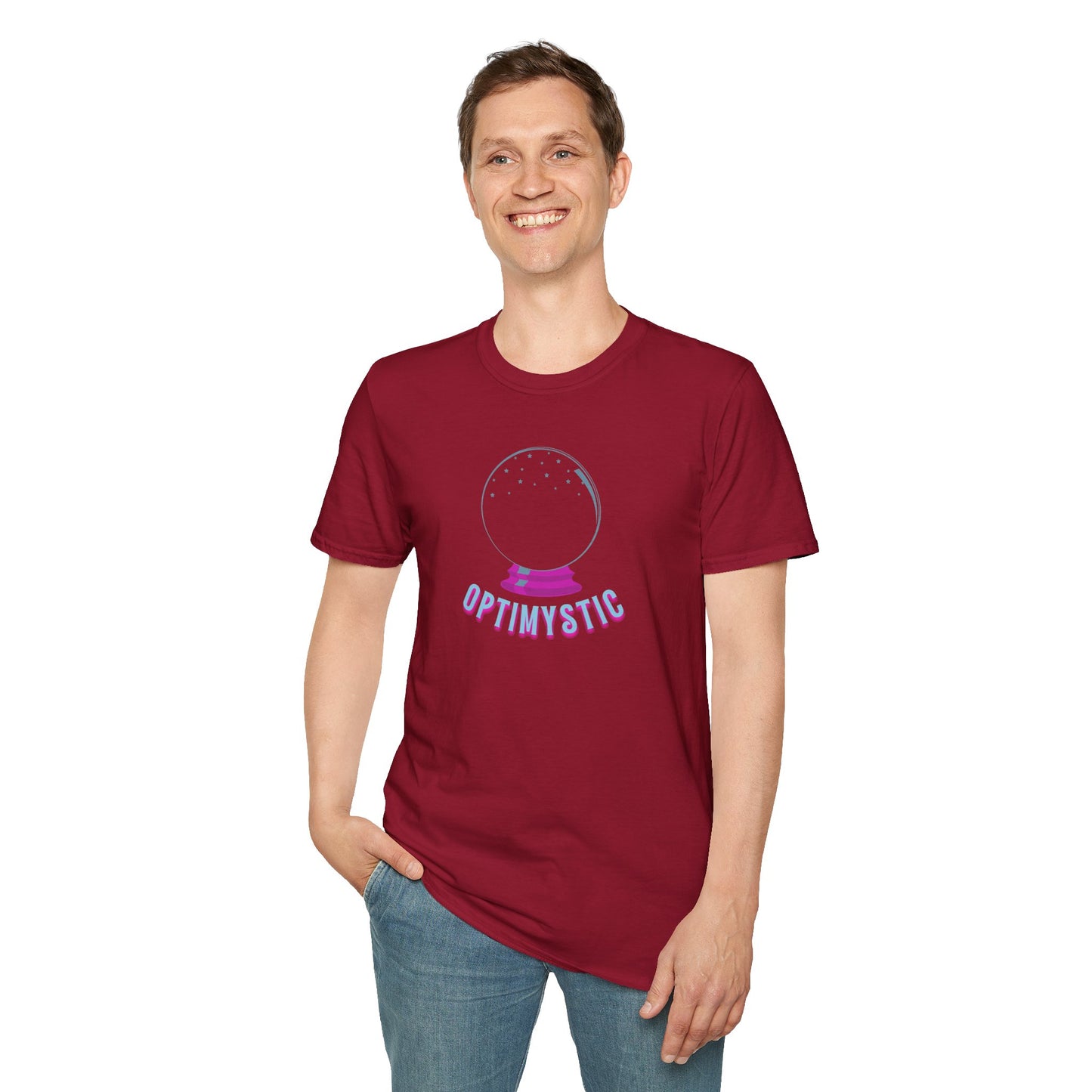 OPTIMYSTIC Unisex Softstyle 100% Cotton T-Shirt