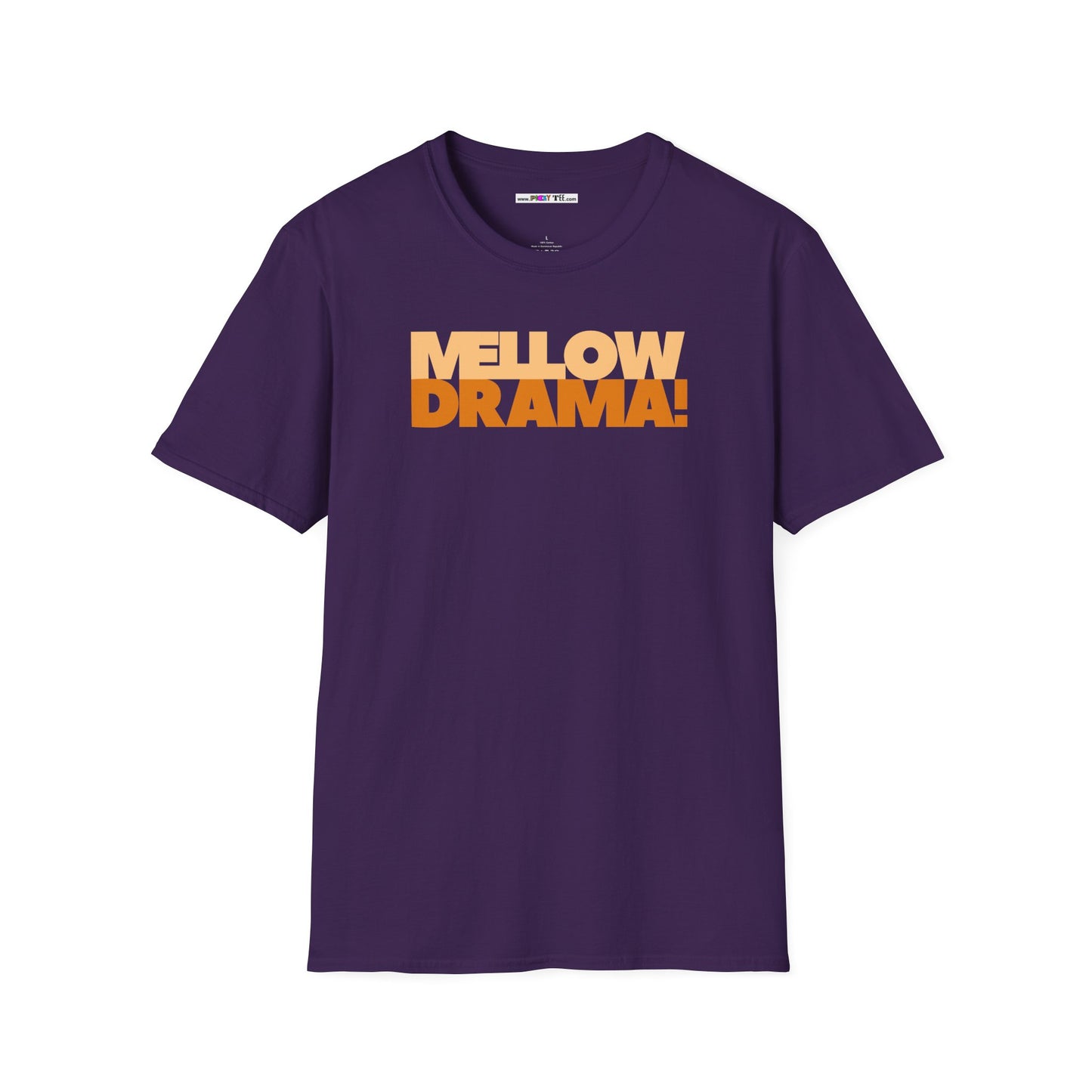 mellow DRAMA! Unisex Softstyle 100% Cotton T-Shirt