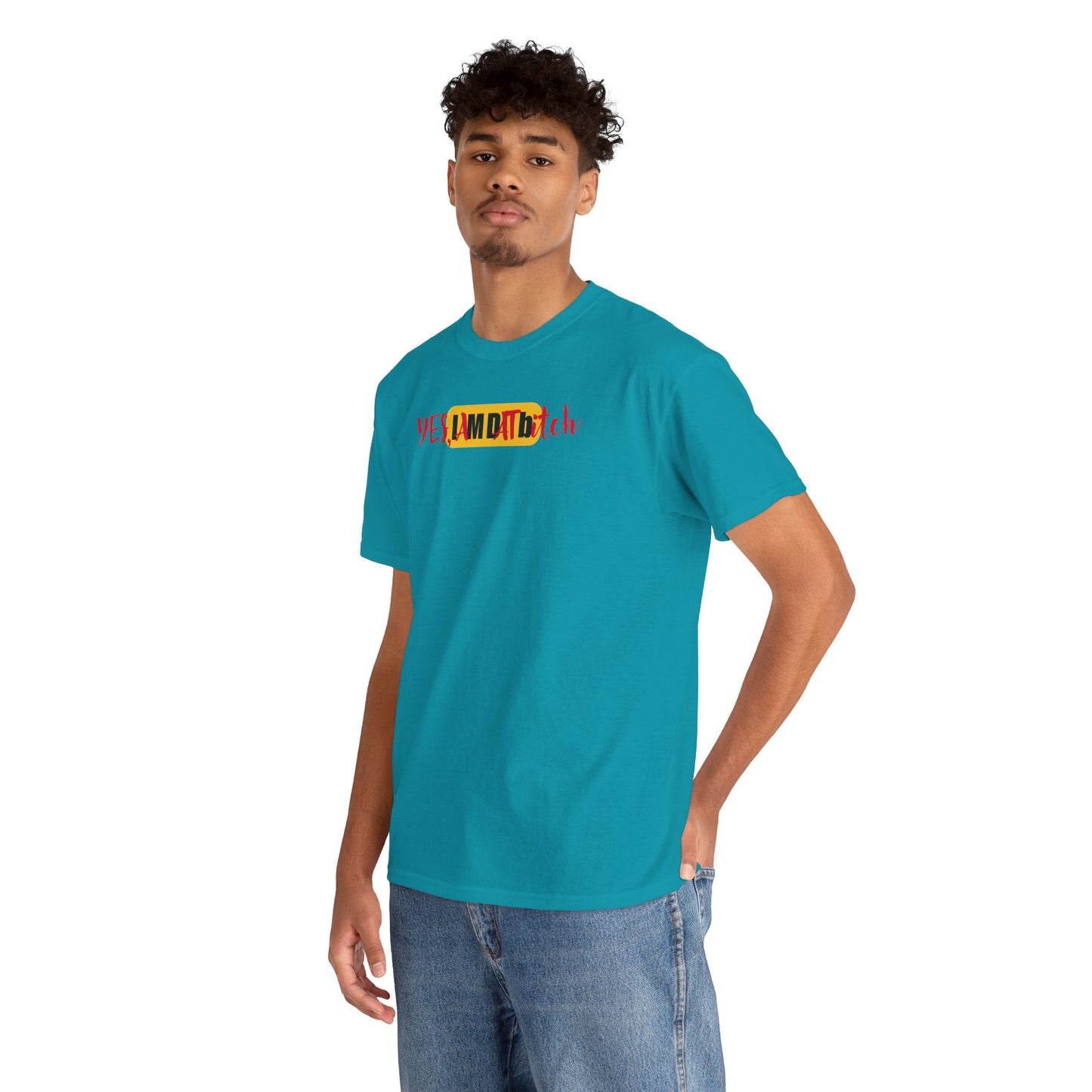 YES, IAMDATbitch Unisex Heavy Cotton Tee