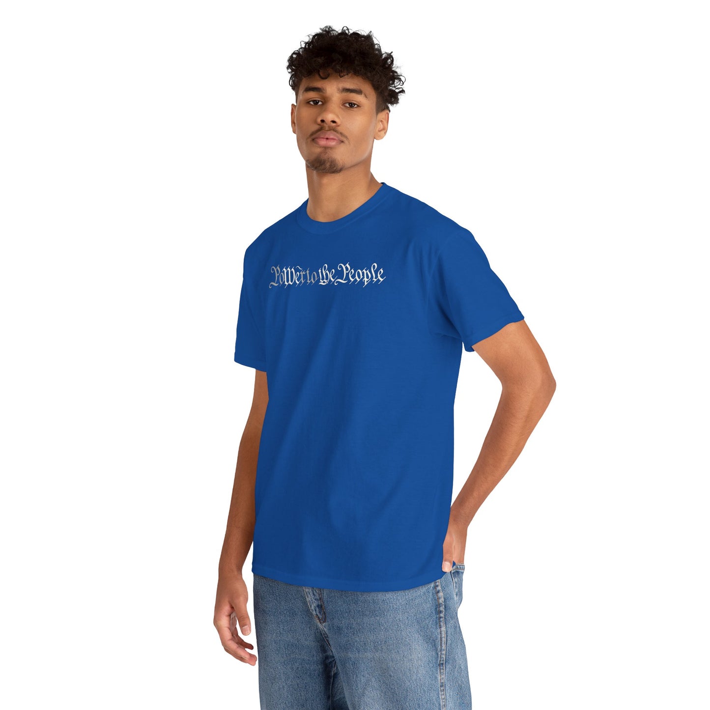 poWEr to THE PEOPLE Unisex Heavy Cotton Tee