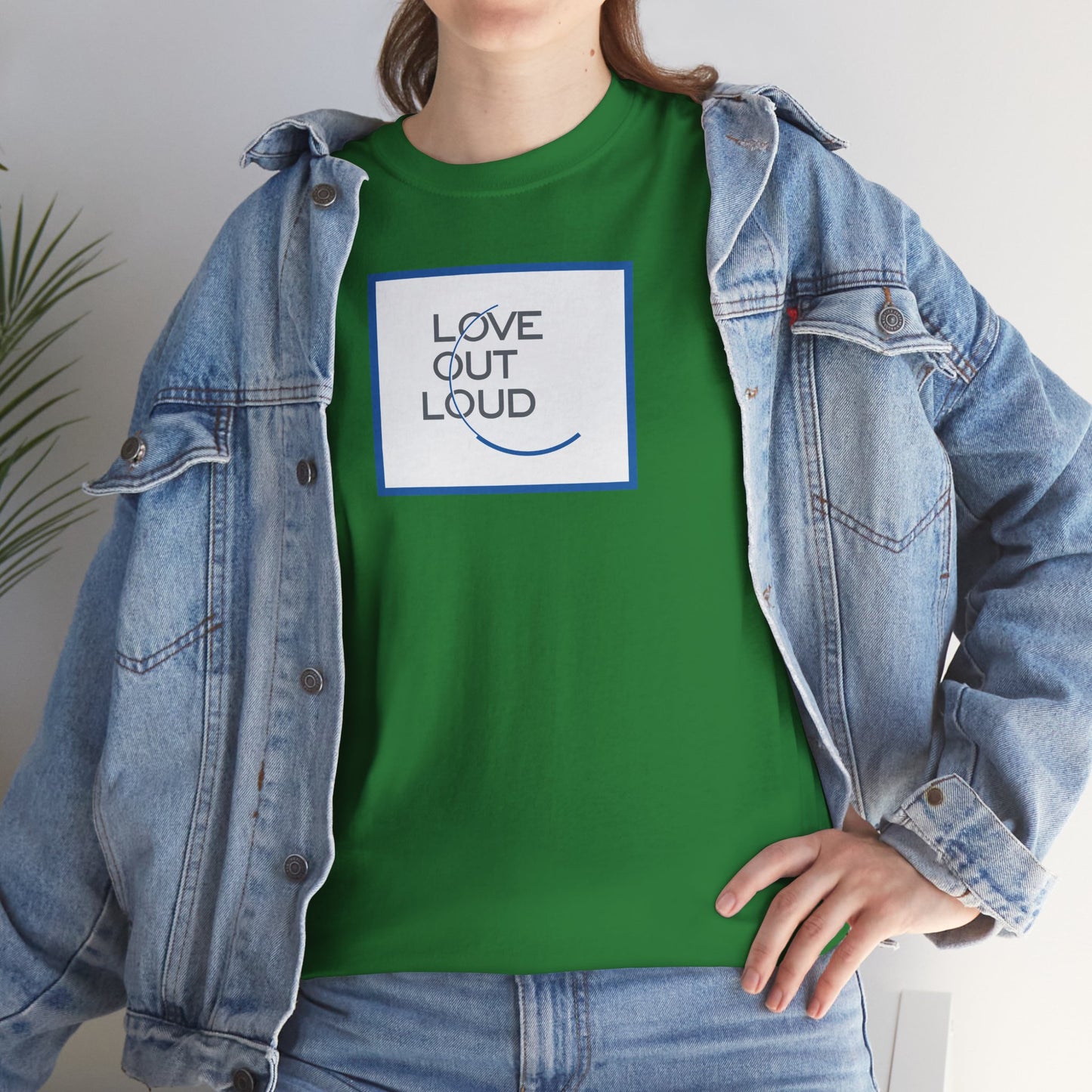 LOL- LOVE OUT LOUD Unisex Heavy Cotton Tee
