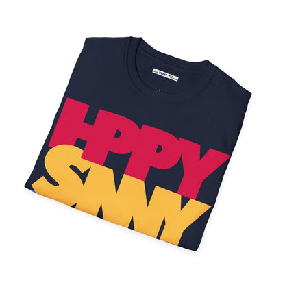 HPPY SNNY DYS Unisex Softstyle 100% Cotton T-Shirt