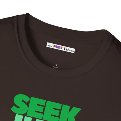 SEEK JUST THIS Unisex Softstyle 100% Cotton T-Shirt