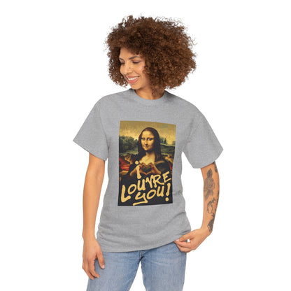 I LOUVRE YOU! Unisex Heavy Cotton Tee