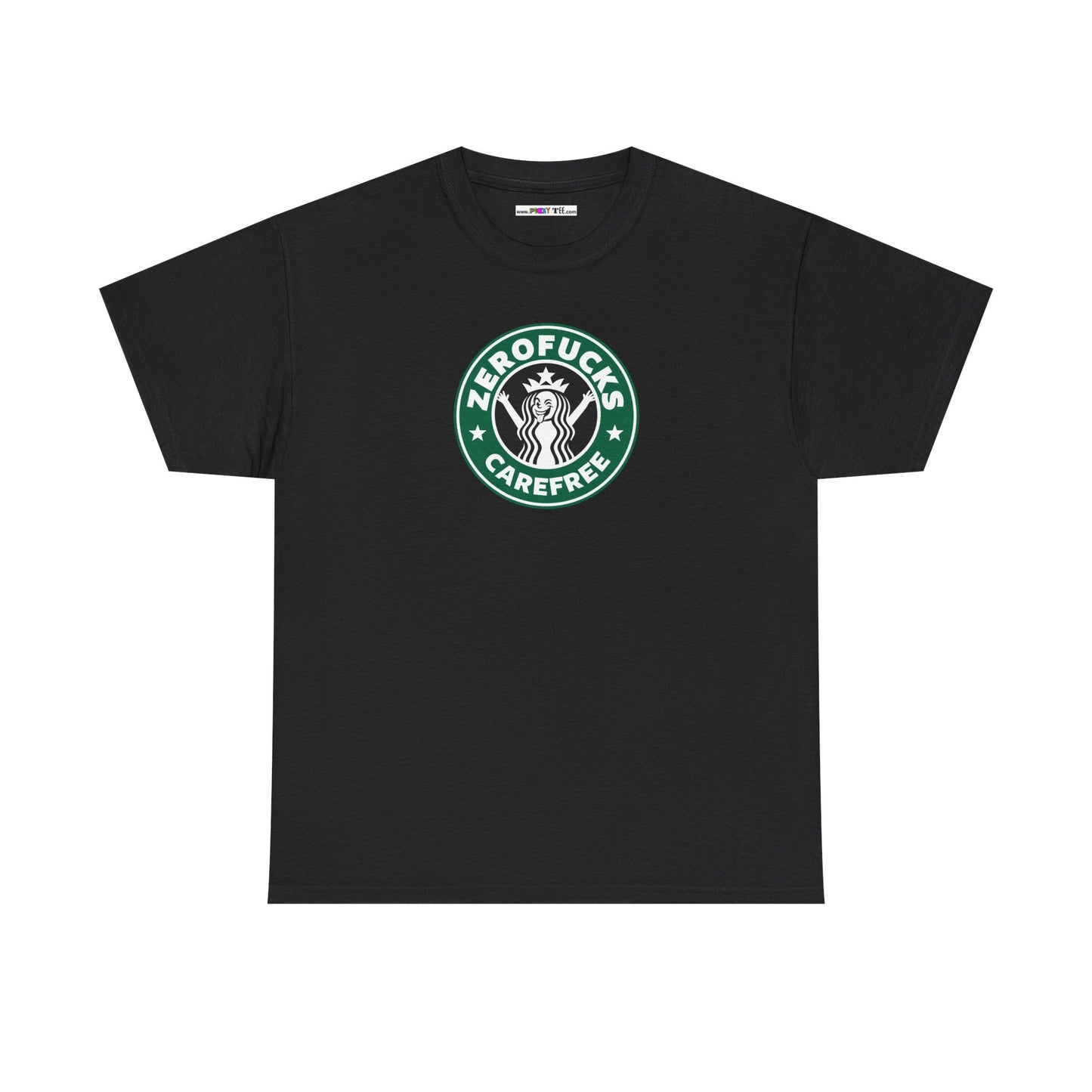 ZEROFUCKS CAREFREE Unisex Heavy Cotton Tee