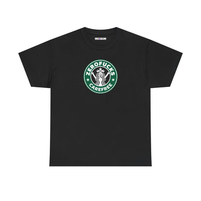 ZEROFUCKS CAREFREE Unisex Heavy Cotton Tee
