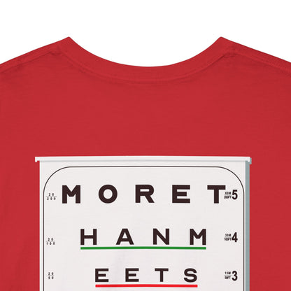MORE THAN MEETS THE I TEST Unisex Heavy Cotton Tee