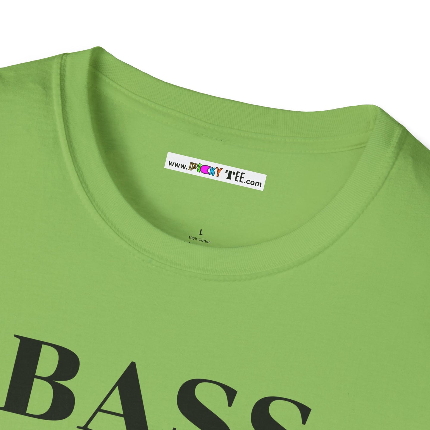 BASS HUGE BASS Unisex Softstyle 100% Cotton T-Shirt