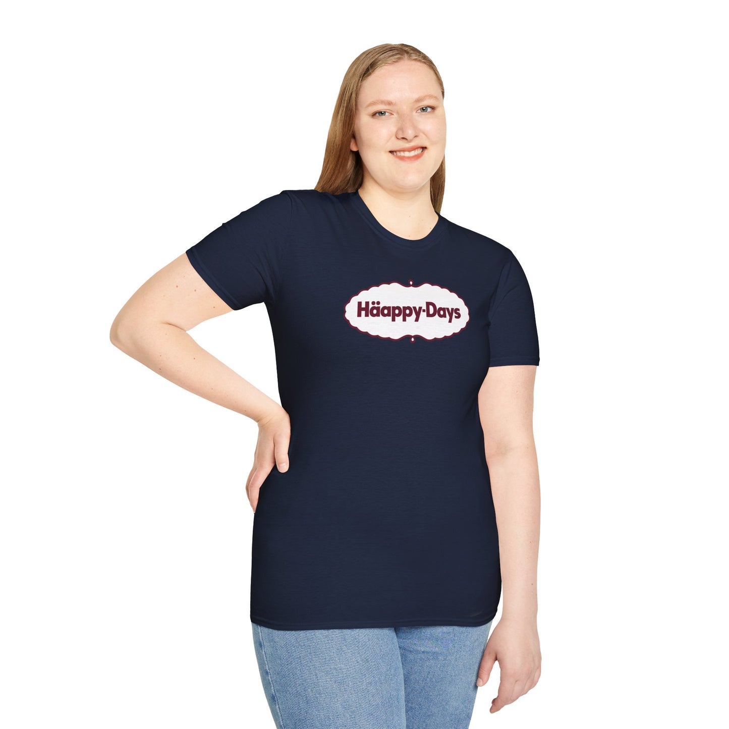 Häappy-Days Unisex Softstyle 100% Cotton T-Shirt