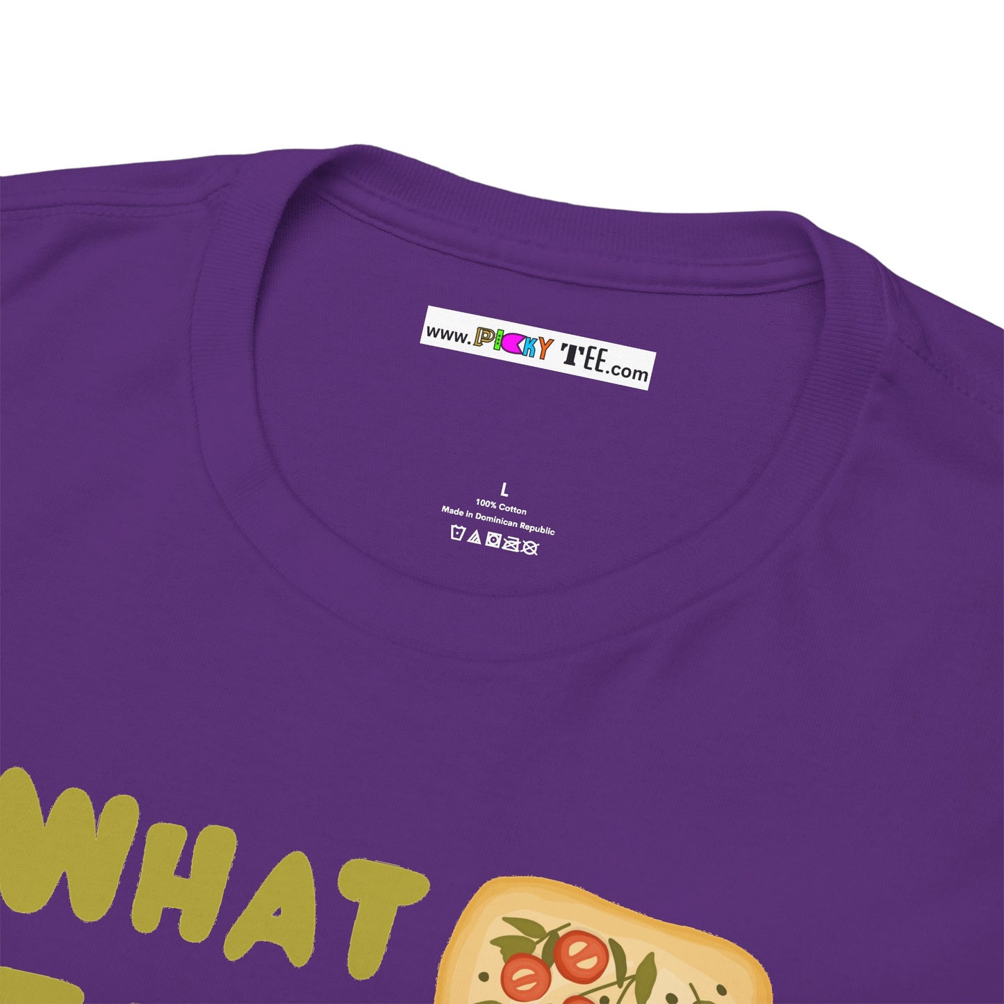 WHAT THE FOCACCIA Unisex Heavy Cotton Tee