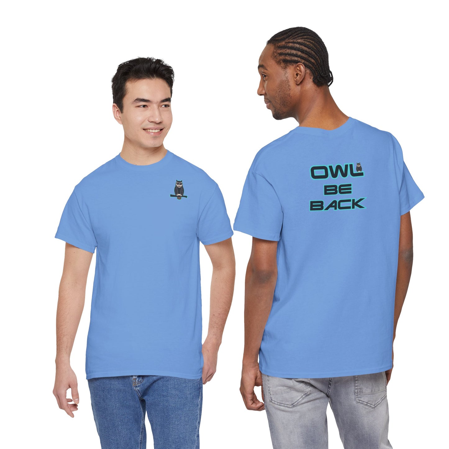 OWL BE BACK Unisex Heavy Cotton Tee