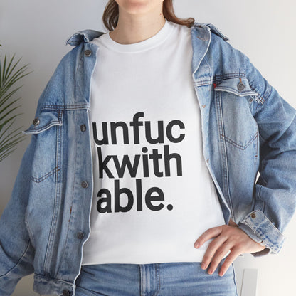 unfuc kwith able. Unisex Heavy Cotton Tee