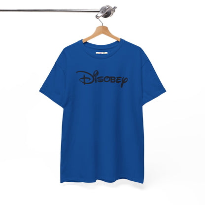 Disobey Unisex Heavy Cotton Tee