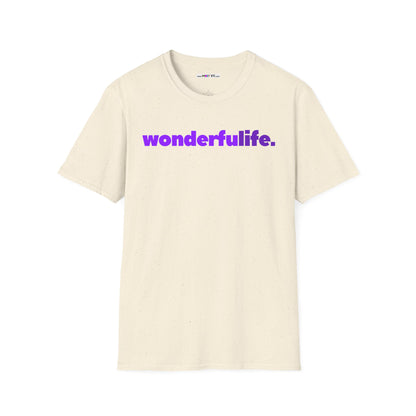 wonderfuLIFE. Unisex Softstyle 100% Cotton T-Shirt