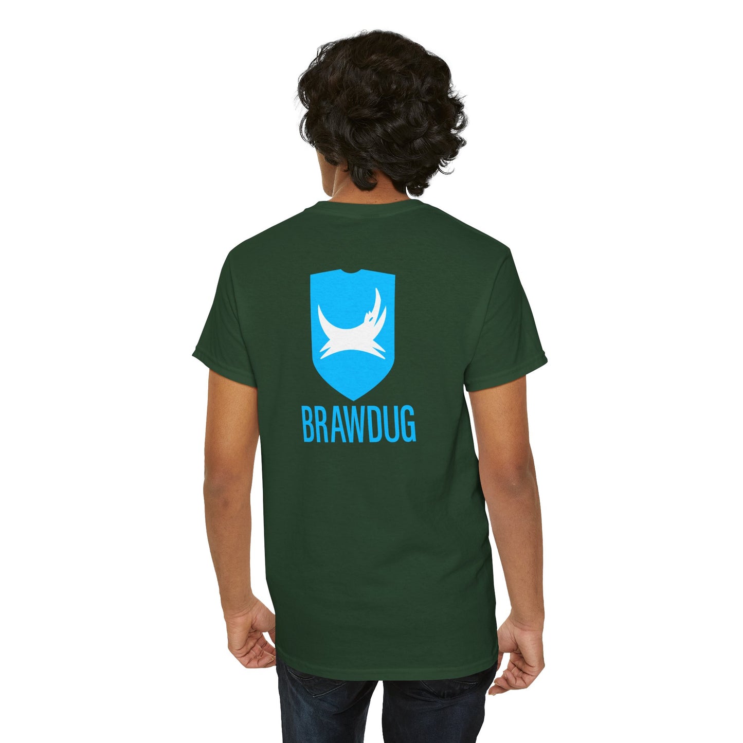 BRAWDUG Unisex Heavy Cotton Tee