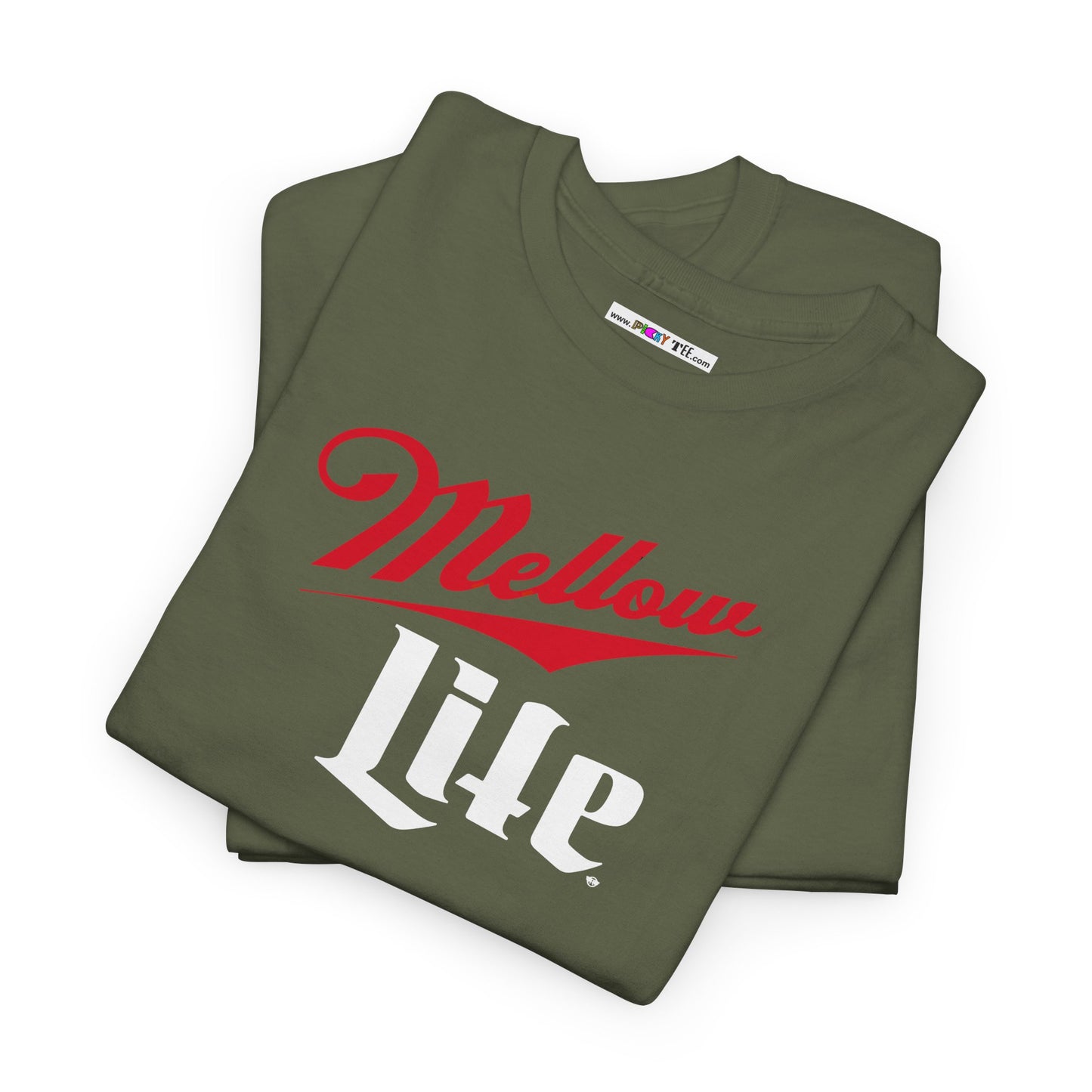 MELLOW LIFE Unisex Heavy Cotton Tee