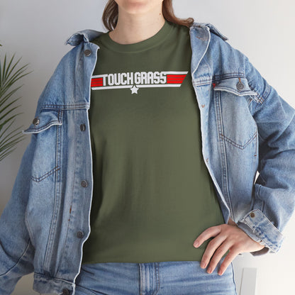 TOUCH GRASS Unisex Heavy Cotton Tee