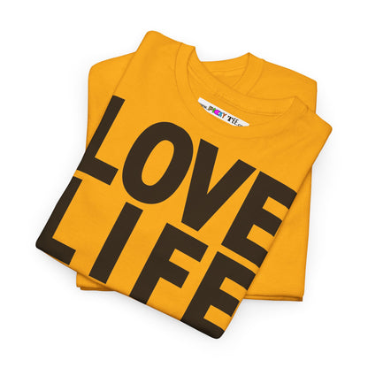LOVE LIFE LIVE LOVE Unisex Heavy Cotton Tee