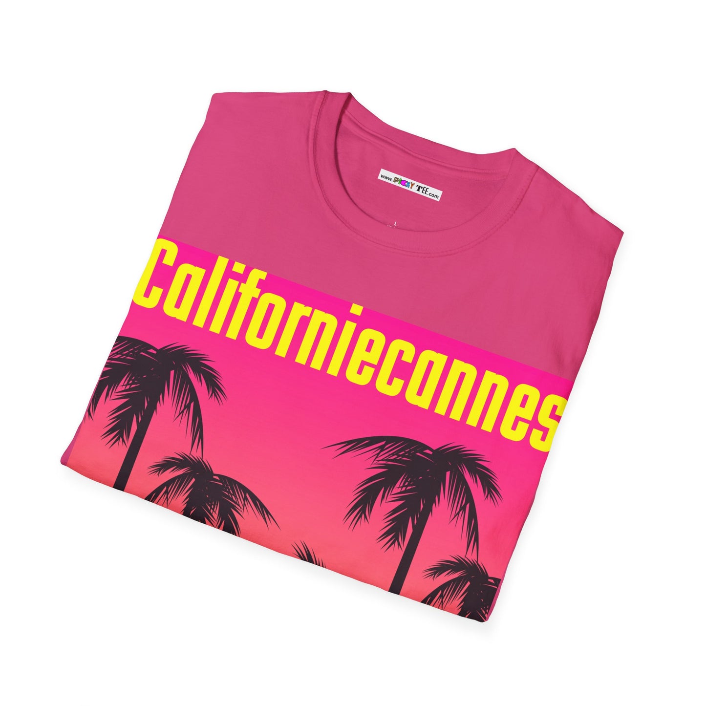 Californiecannes Unisex Softstyle 100% Cotton T-Shirt