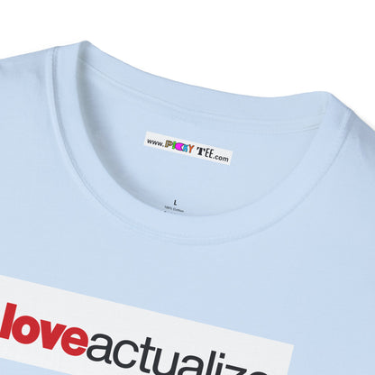 loveactualize Unisex Softstyle 100% Cotton T-Shirt