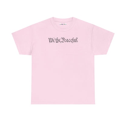 WE THE PEACEFUL Unisex Heavy Cotton Tee