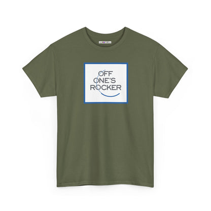 OFF ONE'S ROCKER Unisex Heavy Cotton Tee