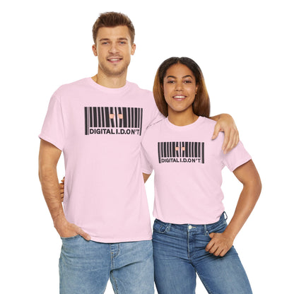 DIGITAL I.D.ON'T Unisex Heavy Cotton Tee