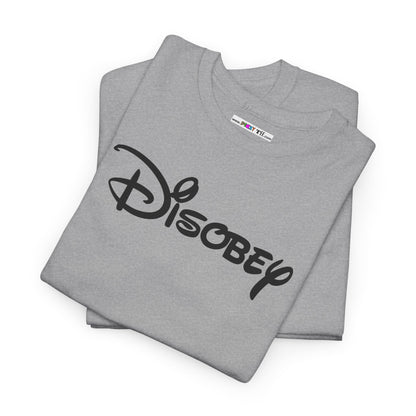 Disobey Unisex Heavy Cotton Tee