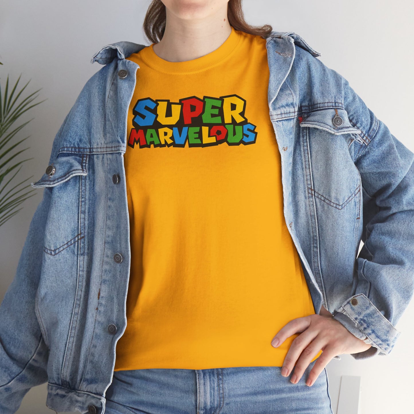SUPER MARVELOUS Unisex Heavy Cotton Tee