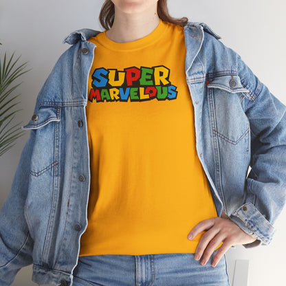 SUPER MARVELOUS Unisex Heavy Cotton Tee