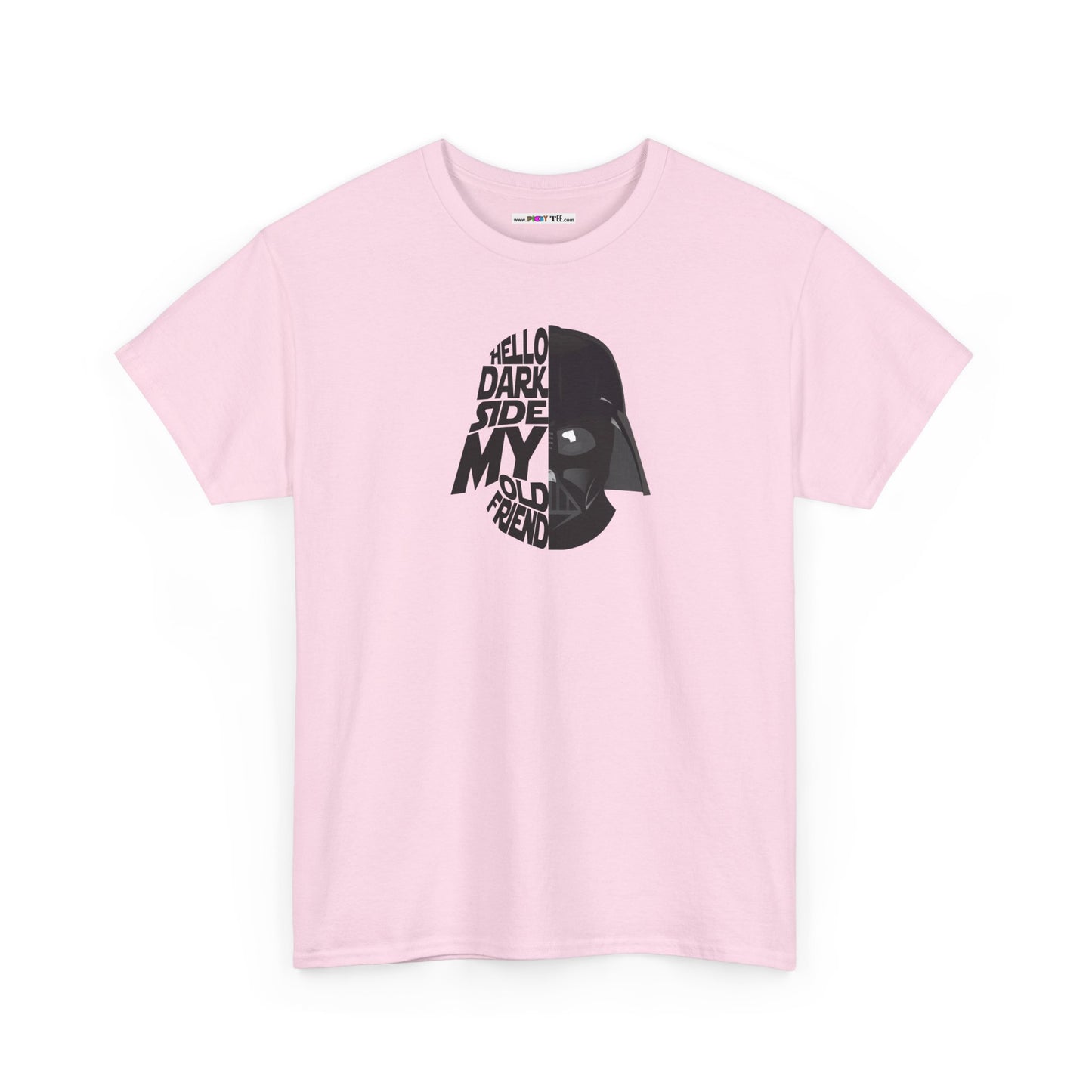 HELLO DARKSIDE MY OLD FRIEND Unisex Heavy Cotton Tee