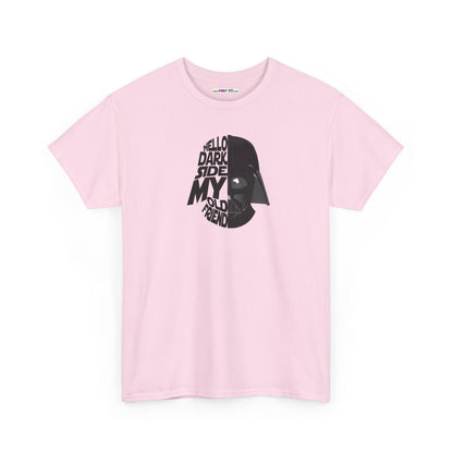 HELLO DARKSIDE MY OLD FRIEND Unisex Heavy Cotton Tee