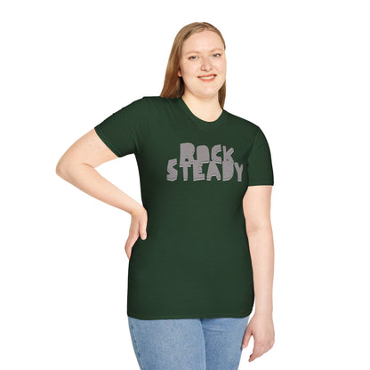 ROCK STEADY Unisex Softstyle 100% Cotton T-Shirt