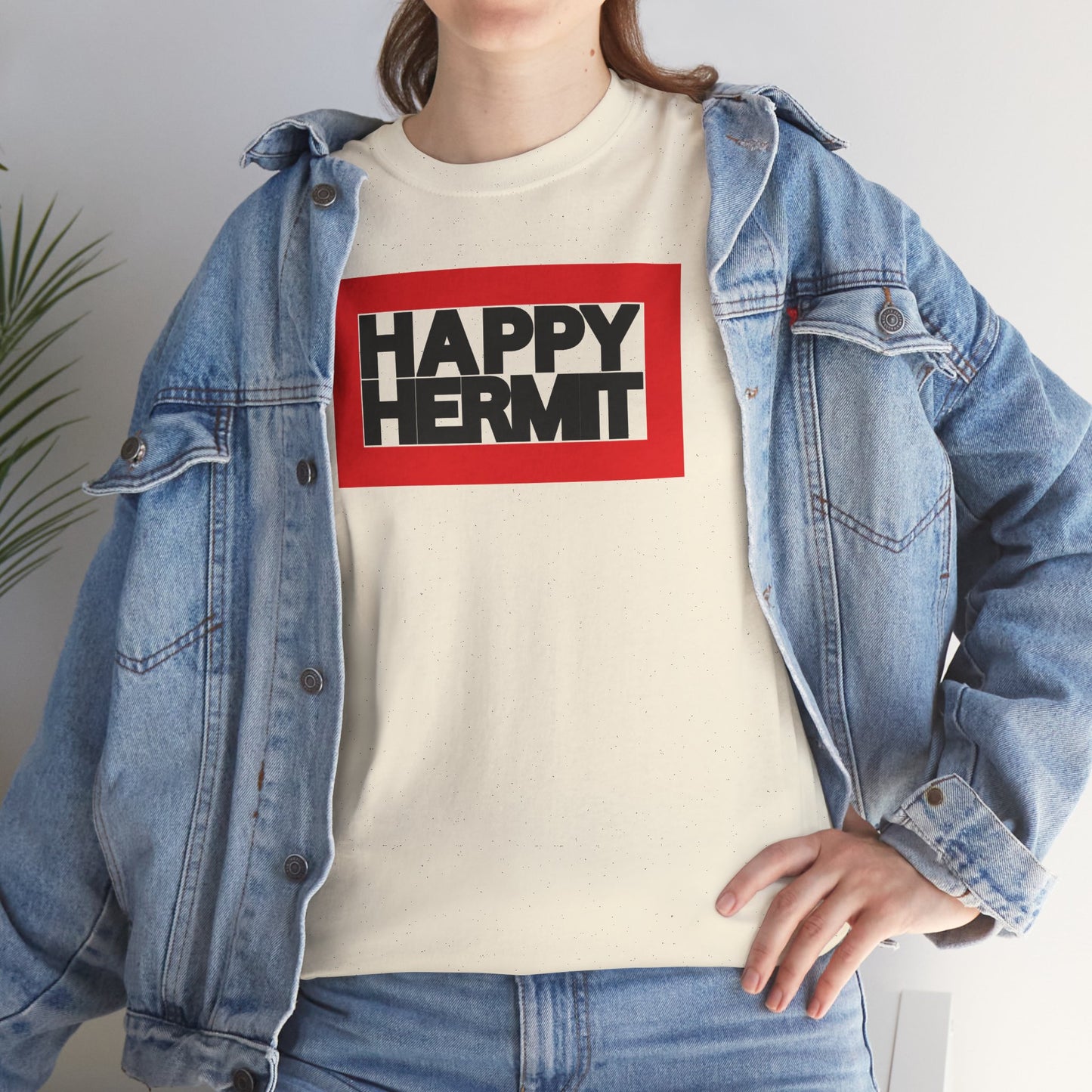 HAPPY HERMIT Unisex Heavy Cotton Tee