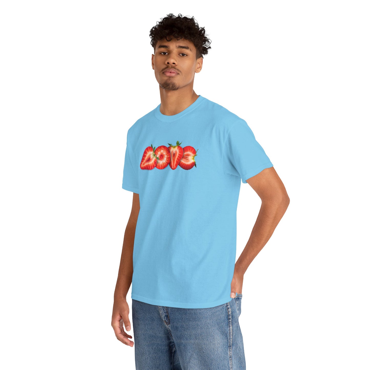 BERRY MUCH LOVE Unisex Heavy Cotton Tee