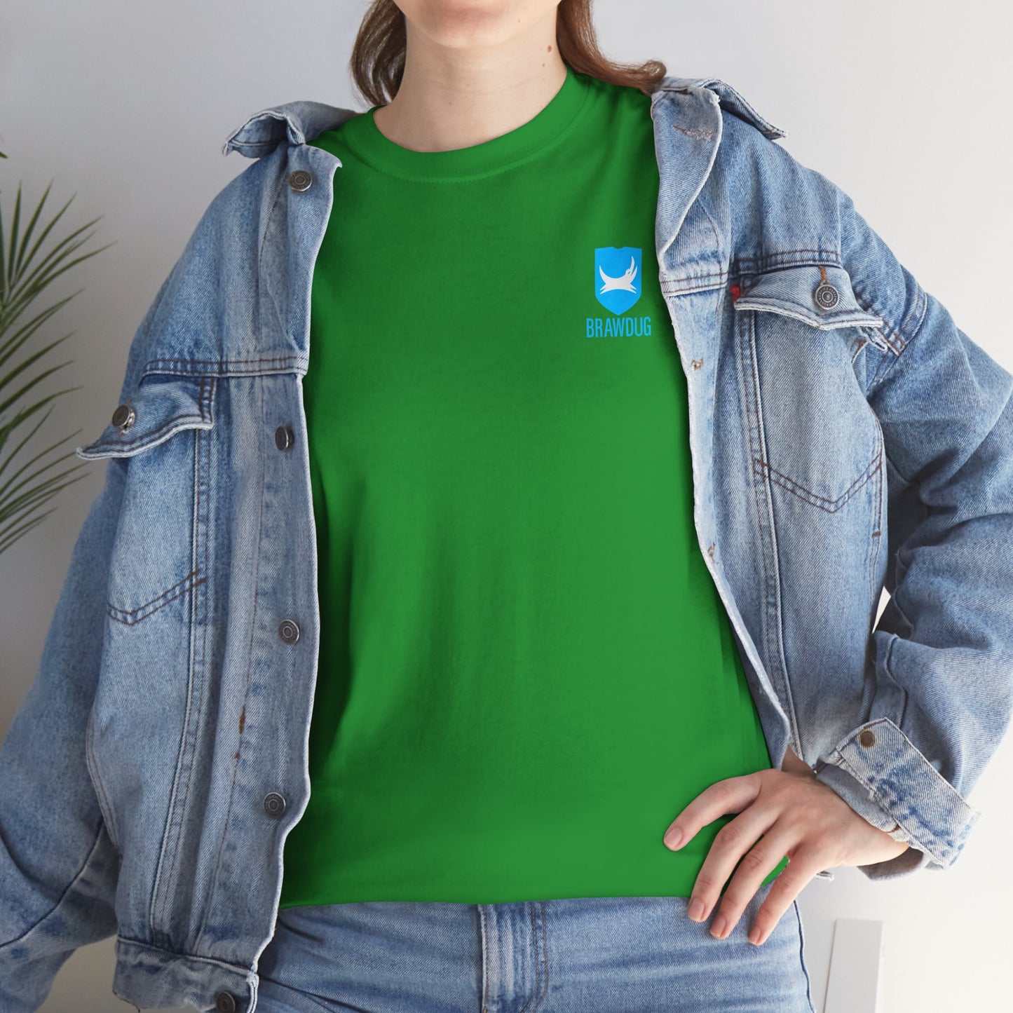 BRAWDUG Unisex Heavy Cotton Tee