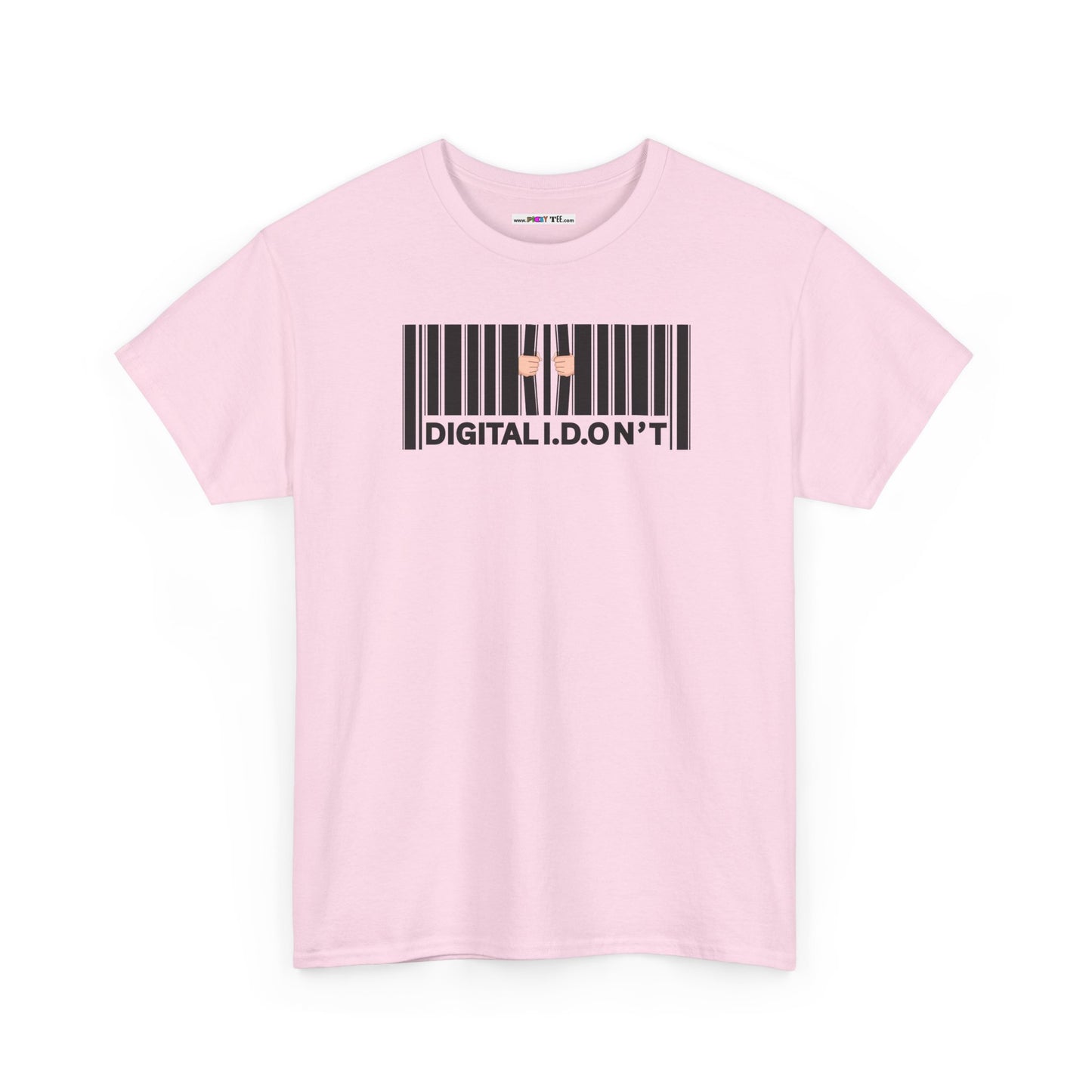 DIGITAL I.D.ON'T Unisex Heavy Cotton Tee