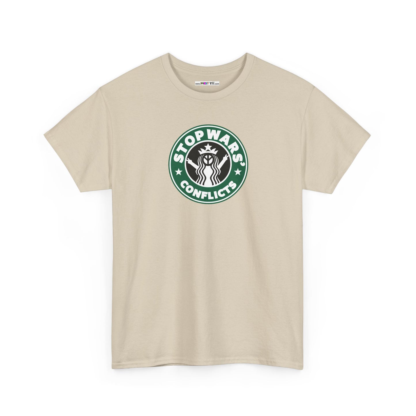 STOP WARS' CONFLICTS Unisex Heavy Cotton Tee