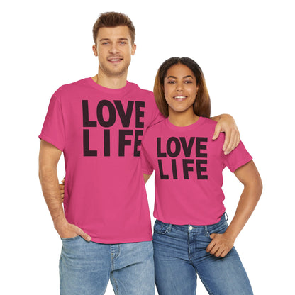 LOVE LIFE Unisex Heavy Cotton Tee