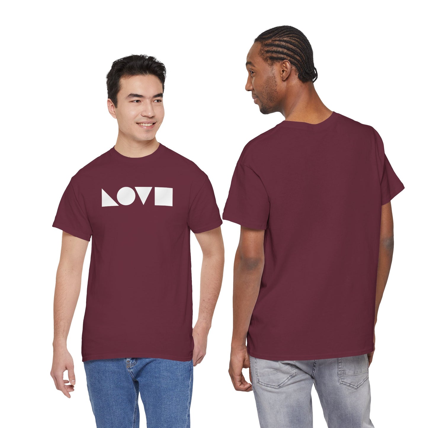 LOVESHAPES Unisex Heavy Cotton Tee