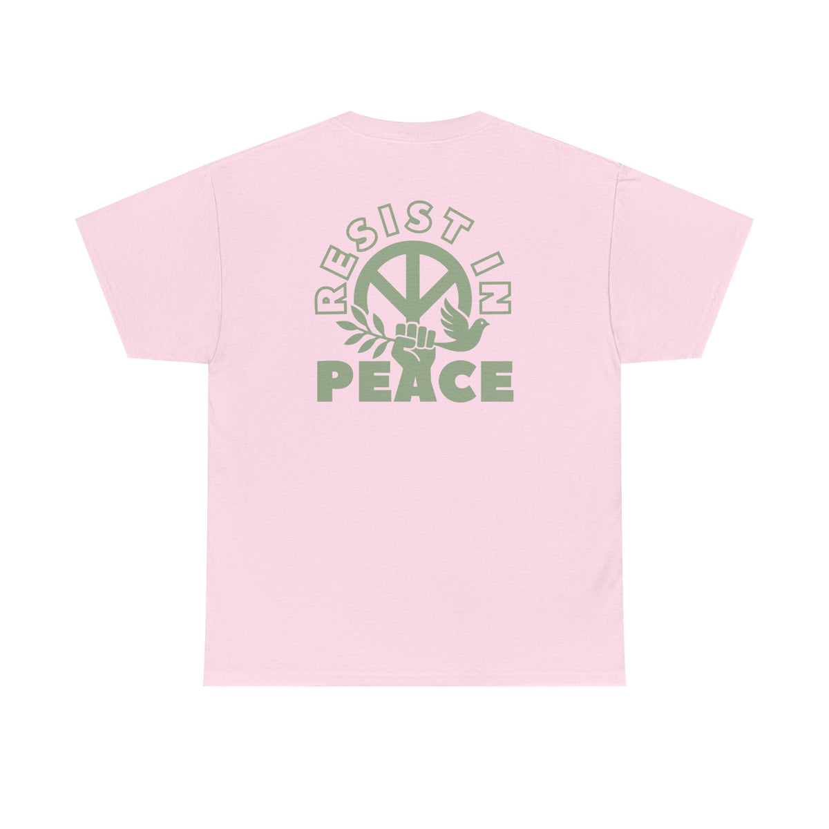 RESIST IN PEACE Unisex Heavy Cotton Tee