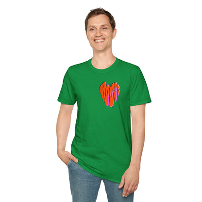 GROOVE is in THE HEART Unisex Softstyle 100% Cotton T-Shirt