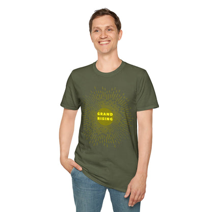 GRAND RISING Unisex Softstyle 100% Cotton T-Shirt