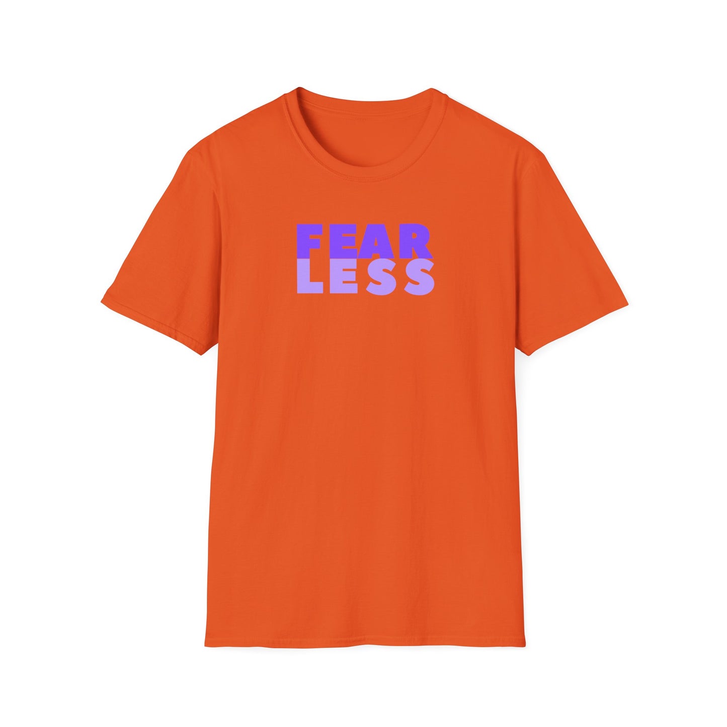 FEAR LESS Unisex Softstyle 100% Cotton T-Shirt