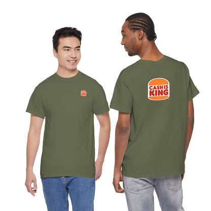 CASH IS KING Unisex Heavy Cotton Tee